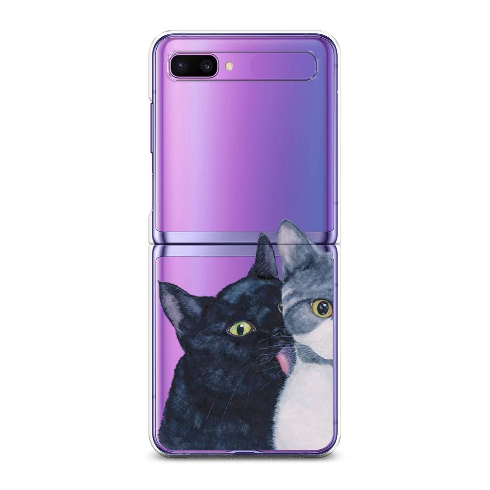 

Чехол Awog для Samsung Galaxy Z Flip 1 "Кошачья любовь", 2107150-1