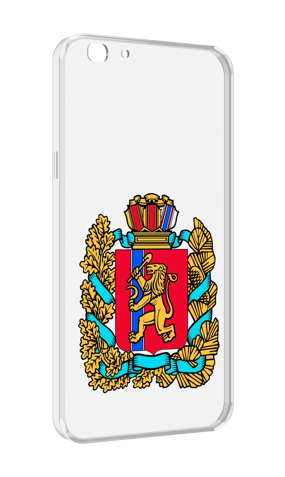 

Чехол MyPads герб-красноярскии-краи для Oppo A77/F3 (2017 год), Прозрачный, Tocco