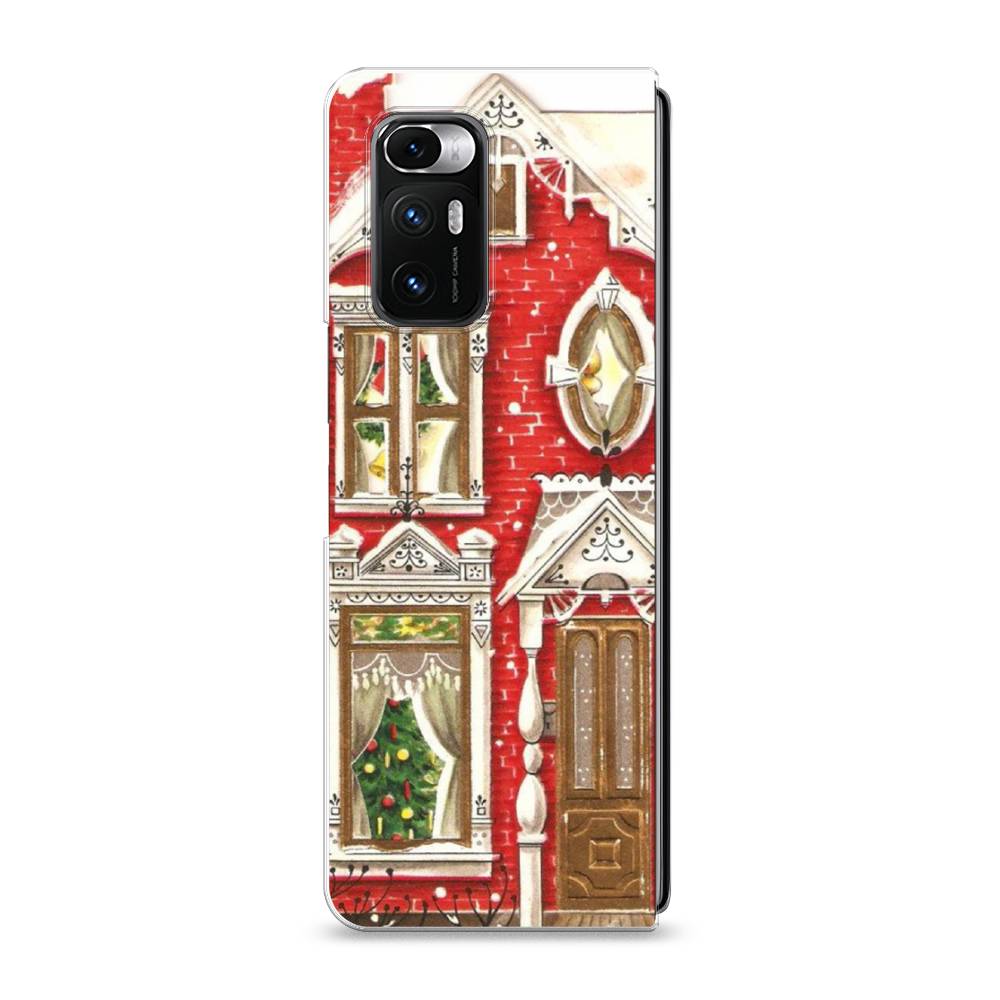 

Чехол на Xiaomi Mi Mix Fold "Пряничный домик", Белый;красный;зеленый, 314250-5