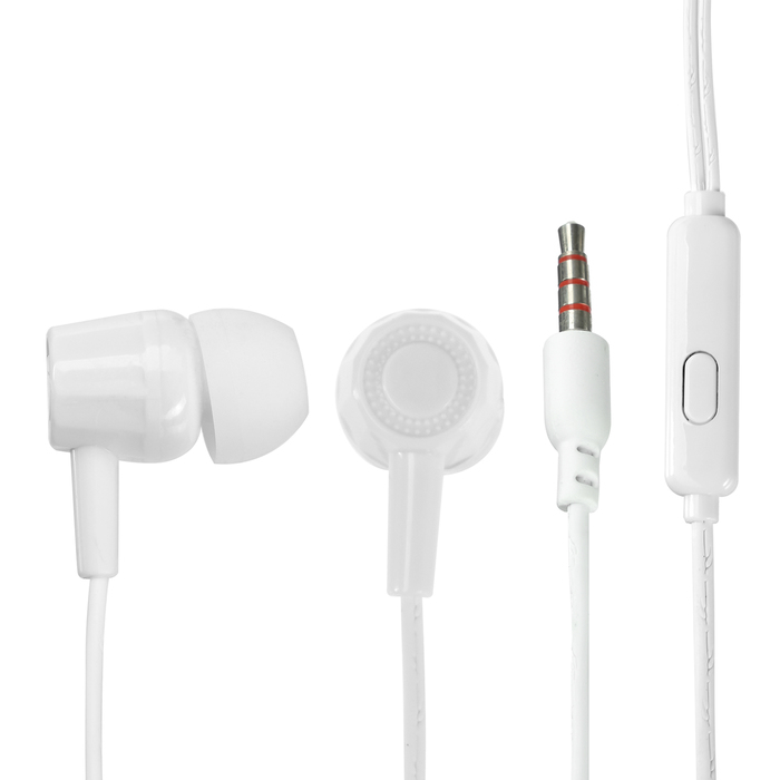 

Наушники Krutoff HF-J69, вакуумные, белые