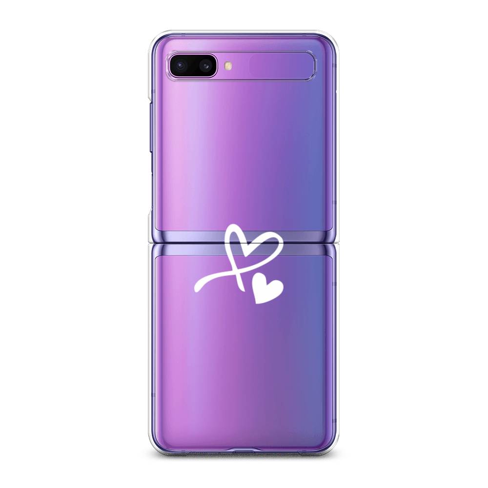

Чехол Awog для Samsung Galaxy Z Flip 1 "Сердечко минимализм", 2107150-6