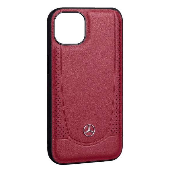 фото Чехол iphone 14 plus benz arm, бордовый nobrand