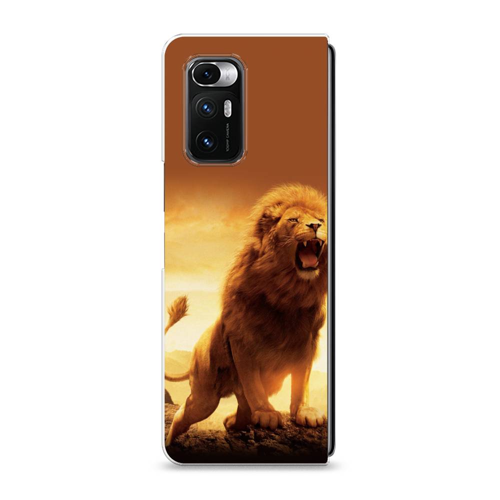 

Чехол на Xiaomi Mi Mix Fold "Львиный рык", Коричневый;желтый;оранжевый, 314250-1
