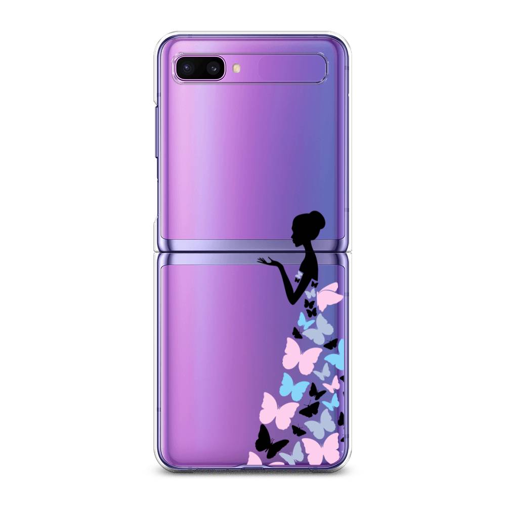 

Чехол Awog для Samsung Galaxy Z Flip 1 "Платье из бабочек", 2107150-1