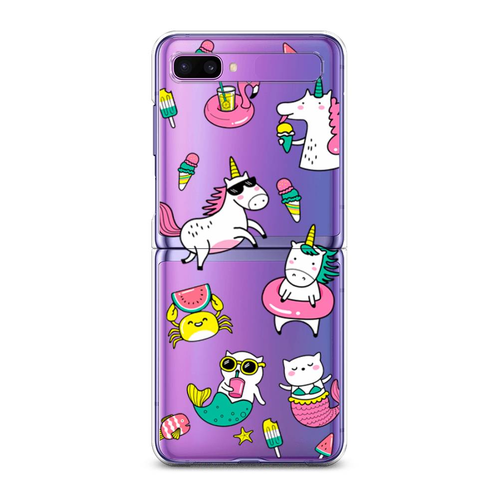 

Чехол Awog для Samsung Galaxy Z Flip 1 "На отдыхе", 2107150-2