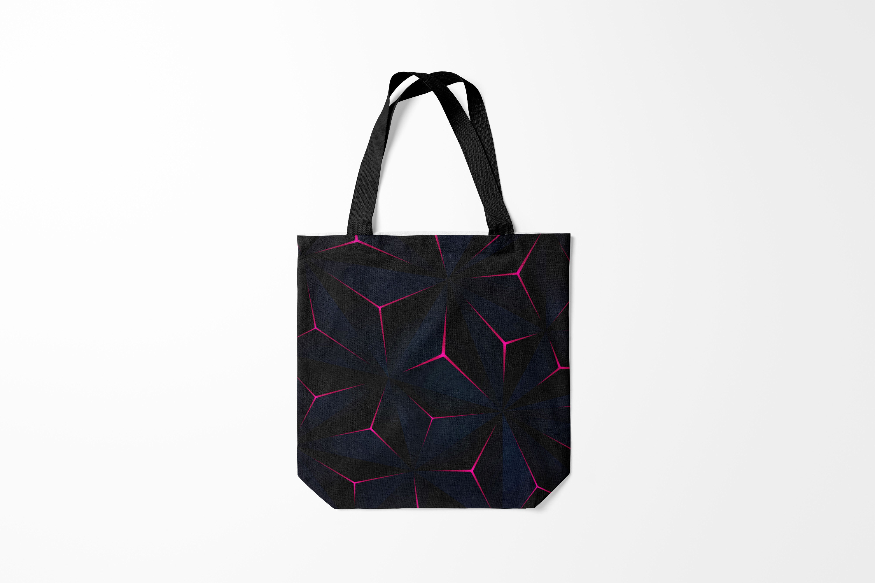 

Сумка шoппер унисекс Burnettie Геометрия, черный, Геометрия