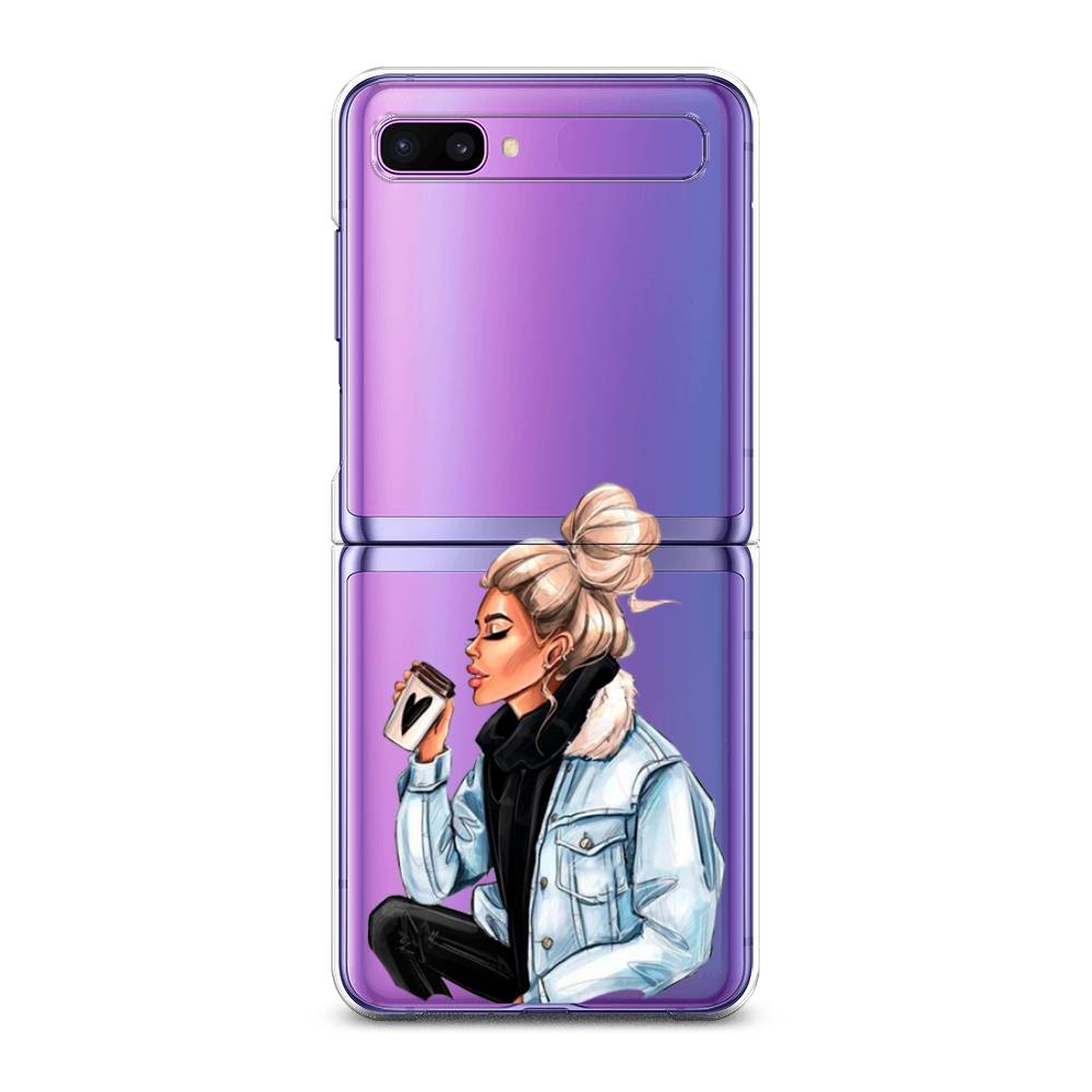 

Чехол Awog для Samsung Galaxy Z Flip 1 "Cute girl", 2107150-7