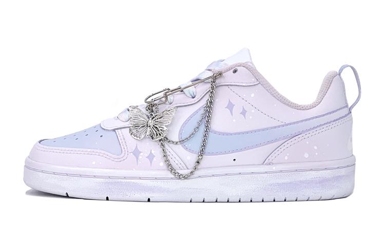

Кеды унисекс Nike Court Borough Low 2 GS розовые 40 EU, Розовый, Court Borough Low 2 GS