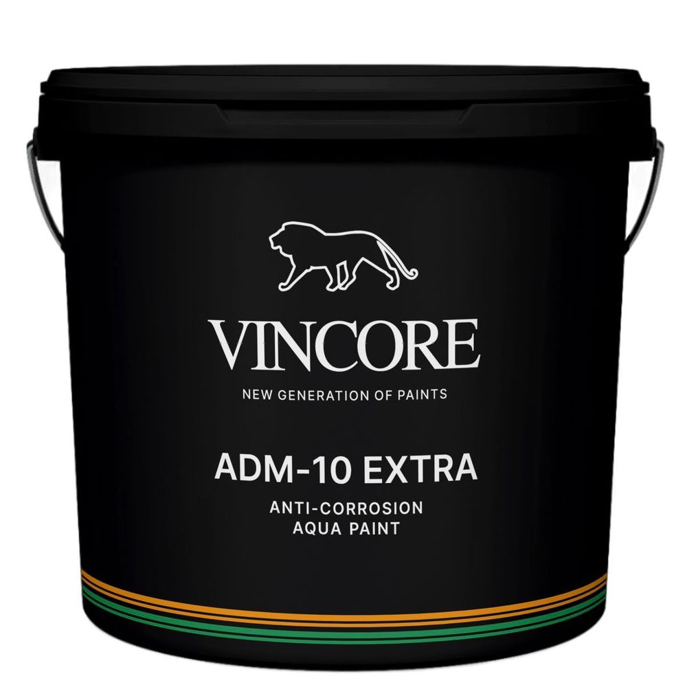 

Антикоррозионная краска-грунт на акриловой основе VINCORE ADM-10 EXTRA база С 3 кг, ADM-10 EXTRA