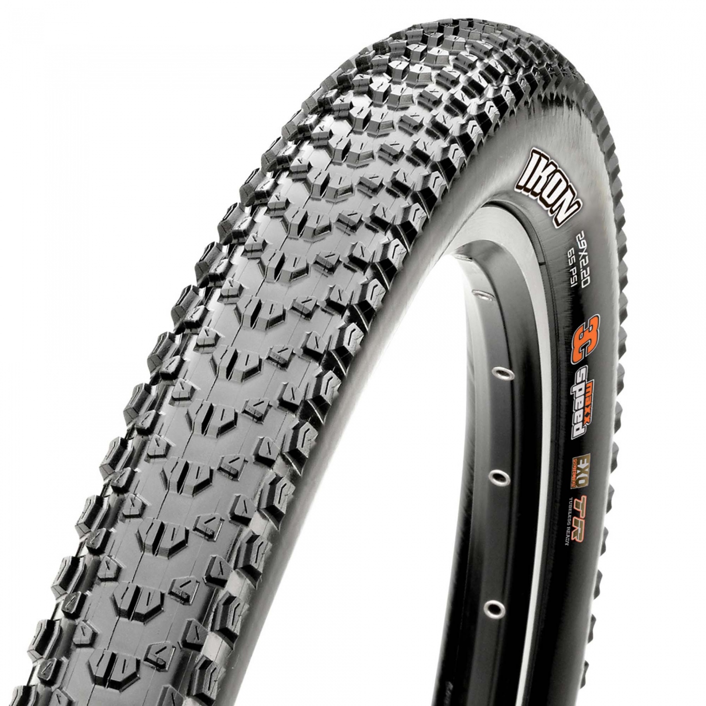 

Maxxis Покрышка Maxxis Ikon 29x2.20 Foldable 3CS/Exo/TR, Черный, Ikon