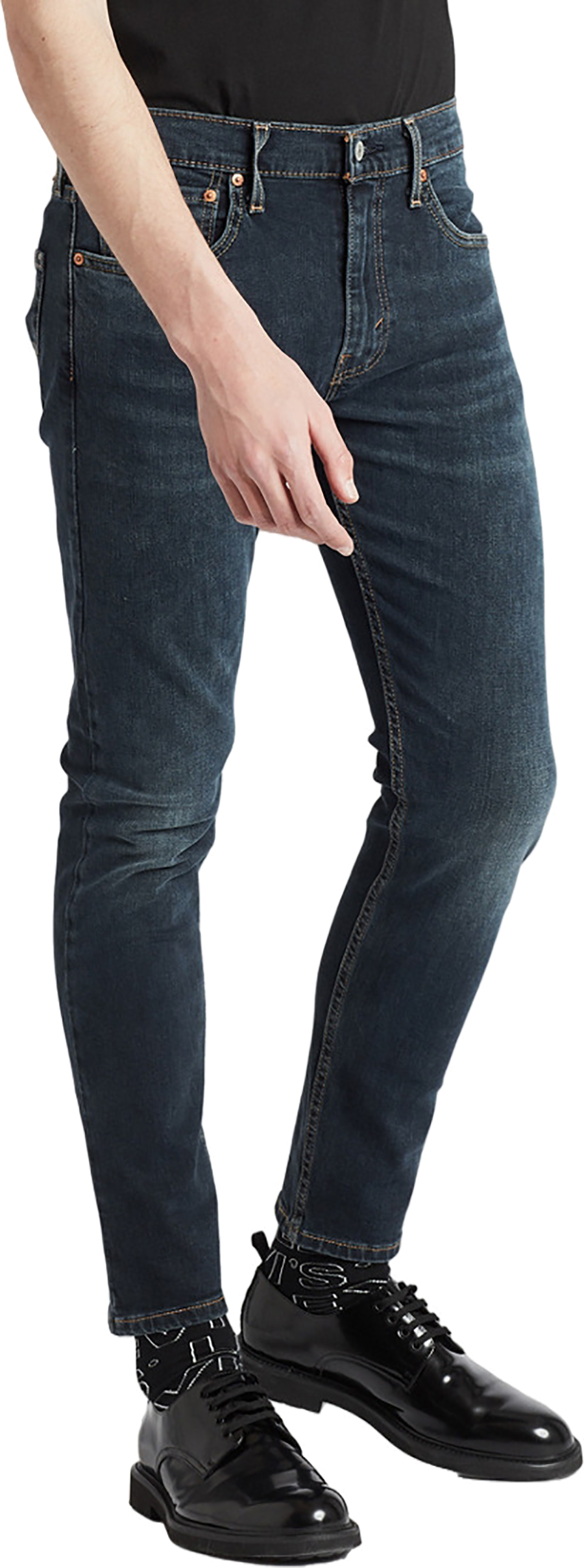 

Джинсы мужские Levi's Men 512 Slim Taper Fit Jeans синие 38/34, Синий, Men 512 Slim Taper Fit Jeans