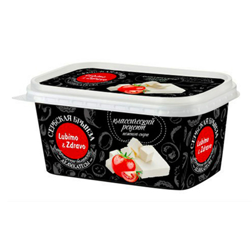 

Сыр рассольный Lubimo & Zdravo Сербская Брынза 45% 245 г