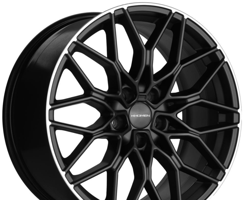 

Колесный диск Khomen Wheels KHW1902 (B) 8.5xR19 ET30 5*112 D66.6, Черный