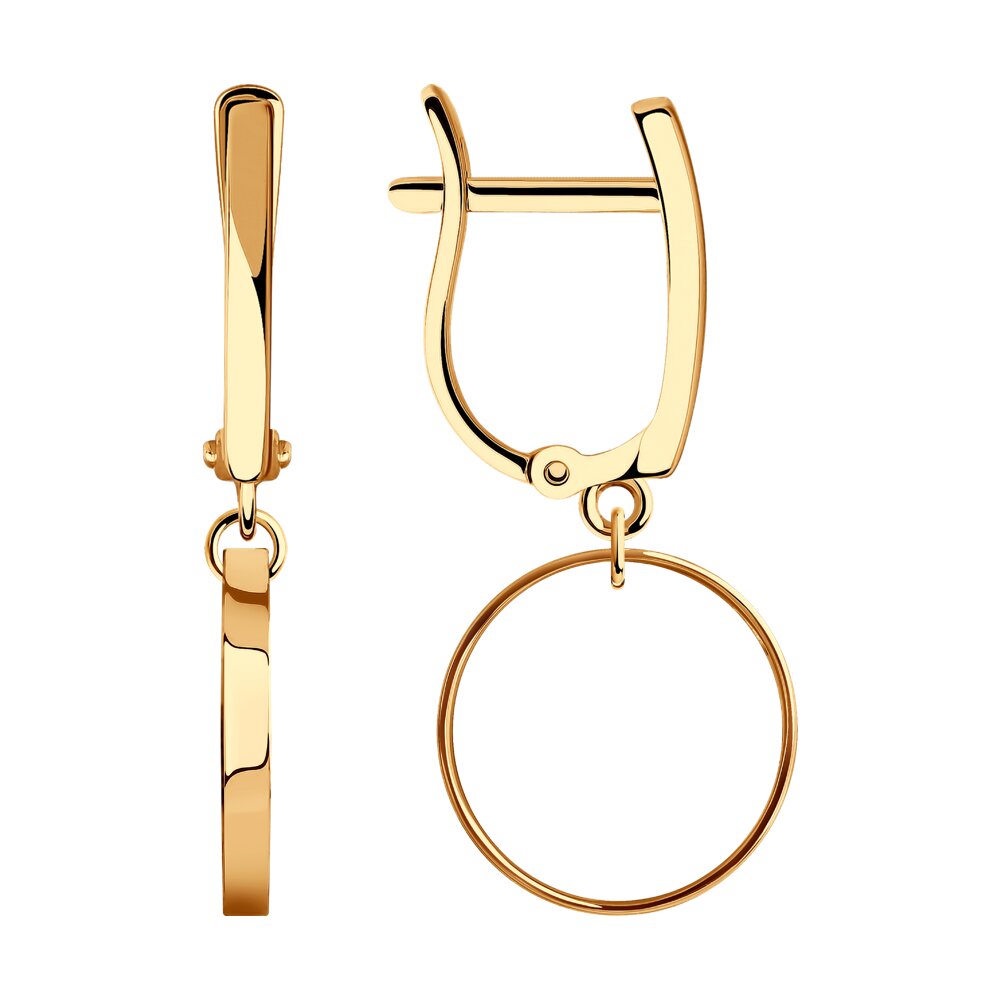 

Серьги из красного золота SOKOLOV 029853, 029853