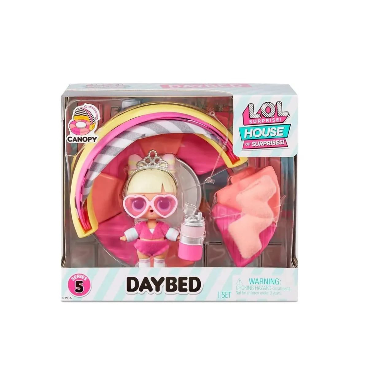 

Набор LOL Surprise Furniture HOS 5 серия Suite Princess Daybed, 580225