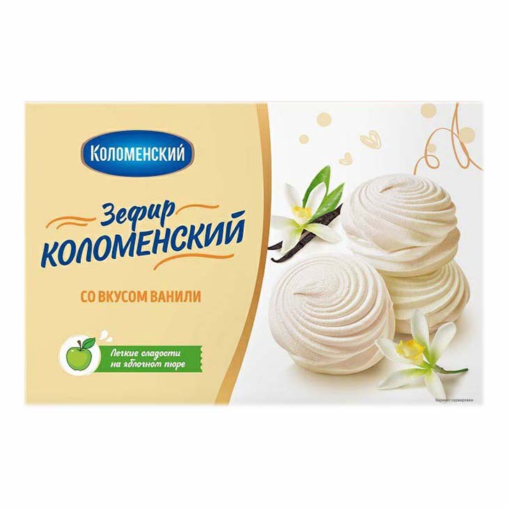 Зефир Коломенский со вкусом ванили 250 г