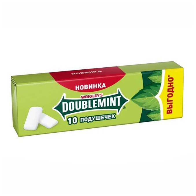 Жевательная резинка Wrigley\'s Doublemint 13,6 г