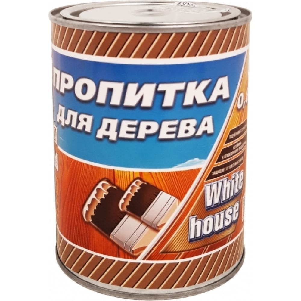 

White House пропитка для дерева тик 0,8 л, 16580