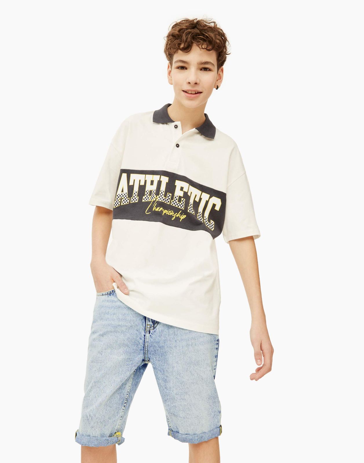 

Шорты для мальчика Gloria Jeans BSH007438 медиум-лайт/айс 9-10л/140 (35), Голубой, BSH007438