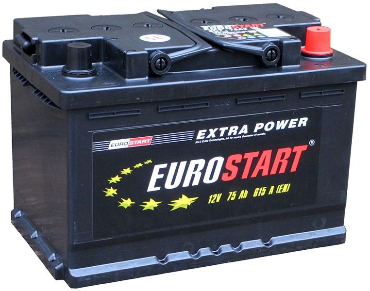 Аккумулятор Eurostart 100ah  Eu1000  R+  (-/+)  12v 800a En  353x175х190 EU1000