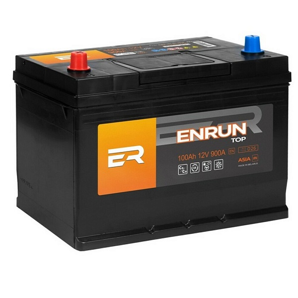 

Аккумулятор Enrun Top Asia 100 Ah Epa1001 L+ (+/-) 12v 900a En 303х175х225
