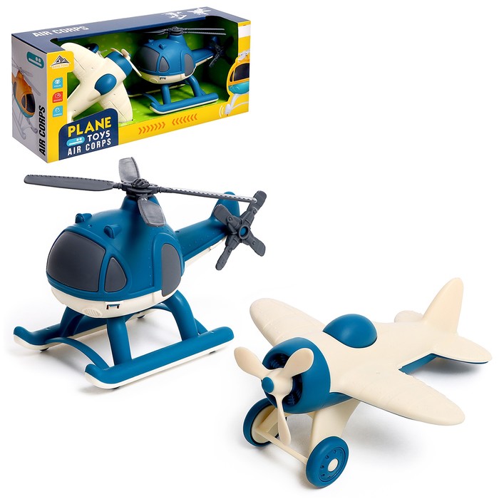 

Игровой набор PLANE, самолёт и вертолёт