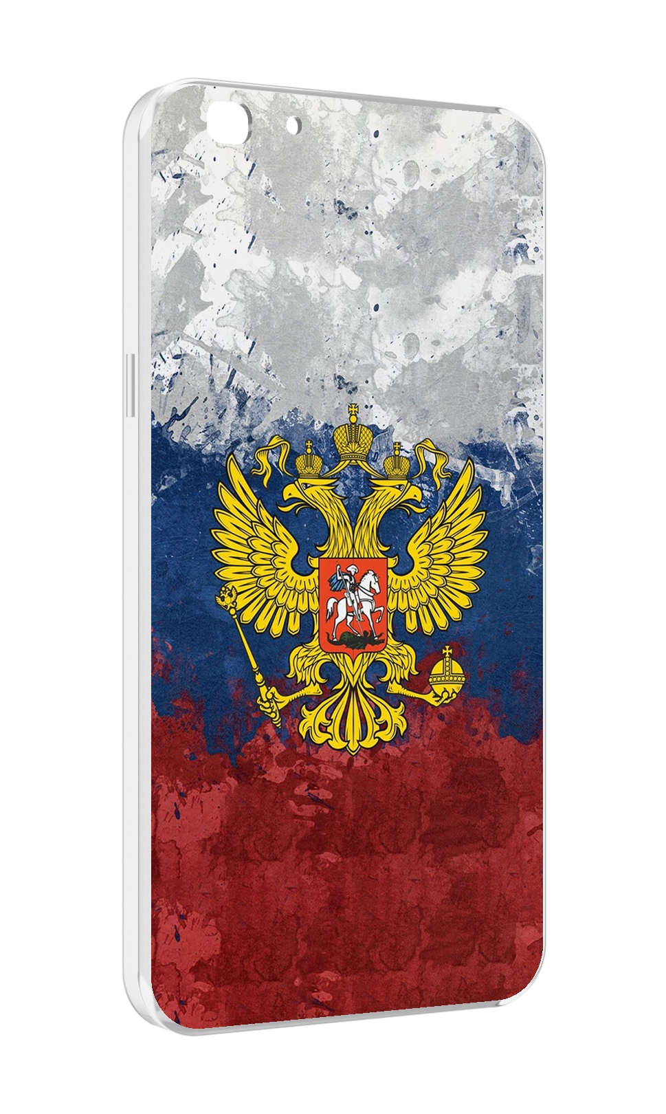 

Чехол MyPads герб-России для Oppo A77/F3 (2017 год), Прозрачный, Tocco