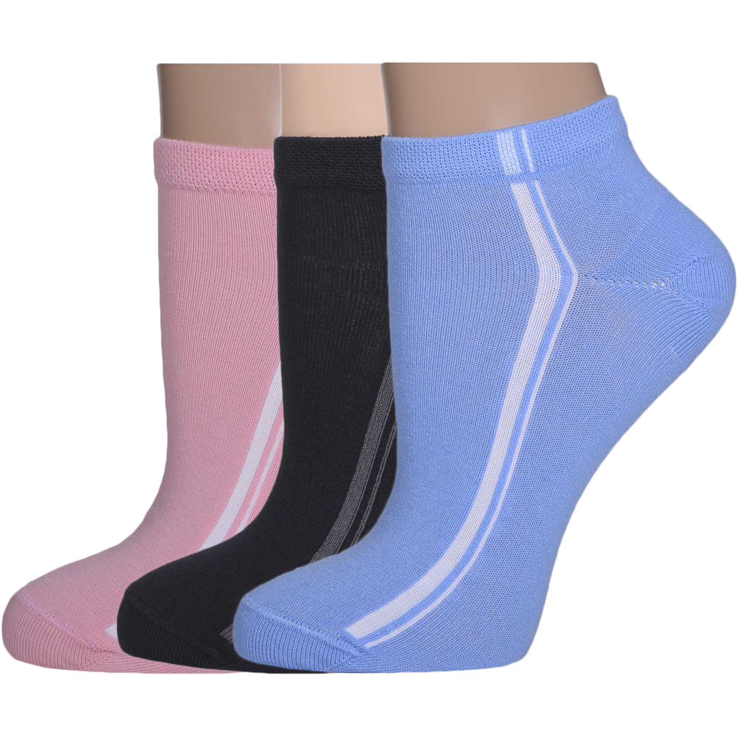 фото Комплект носков женских lorenzline 3-с8 разноцветных 25