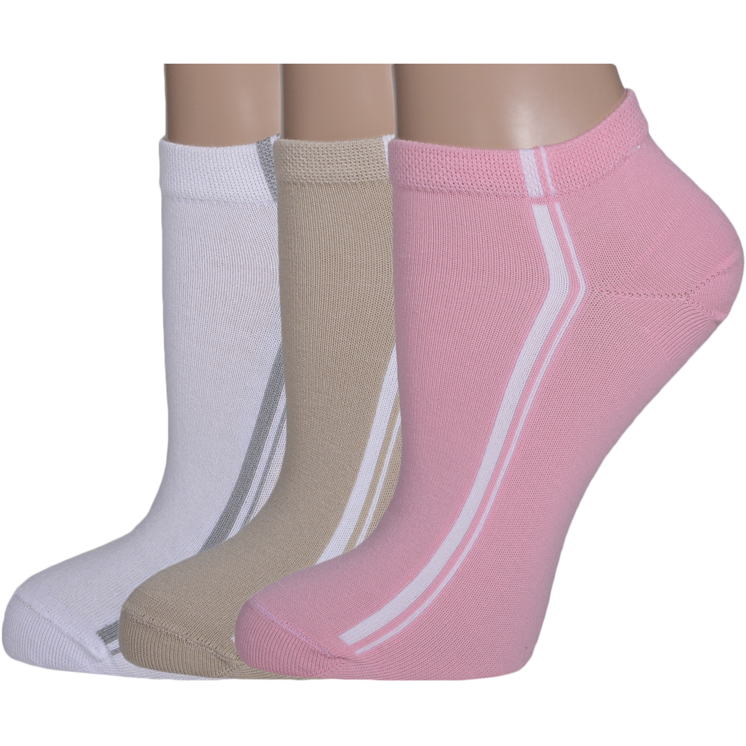 Комплект носков женских LorenzLine 3-С8 разноцветных 23