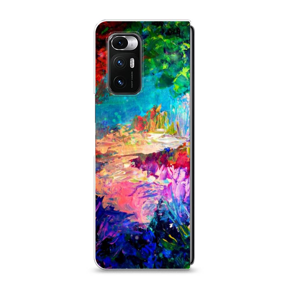 

Чехол на Xiaomi Mi Mix Fold "Лес-гуашь", Синий;розовый;зеленый, 314250-4