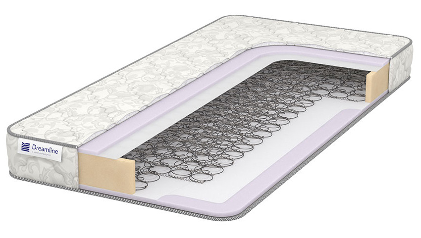 

Матрас Дримлайн Easy Hype BS-120 130х200х19, Белый, Easy Hype BS-120