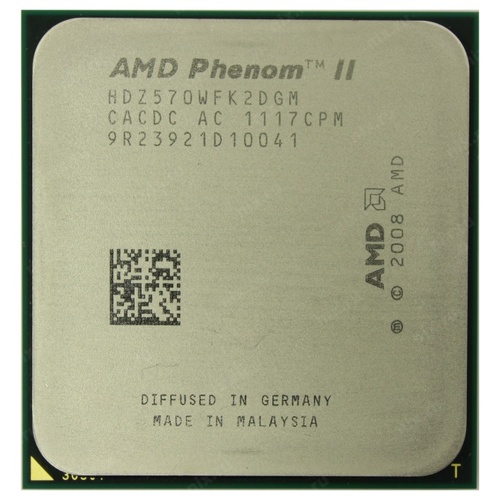 

Процессор AMD Phenom II X2 Black Callisto 570 AM3, X2 Black Callisto 570