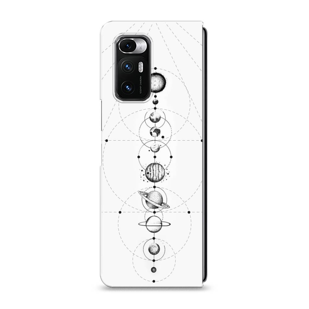 

Чехол на Xiaomi Mi Mix Fold "Парад планет", Серый, 314250-2