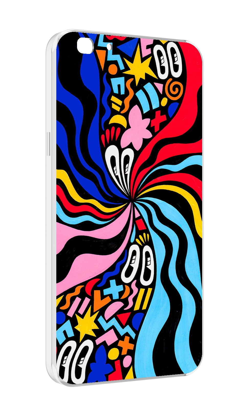 

Чехол MyPads волнистая-абстракция для Oppo A77/F3 (2017 год), Прозрачный, Tocco