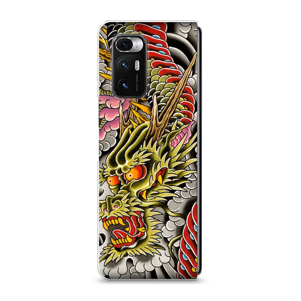 

Чехол на Xiaomi Mi Mix Fold "Японский дракон", Желтый;розовый;красный, 314250-4