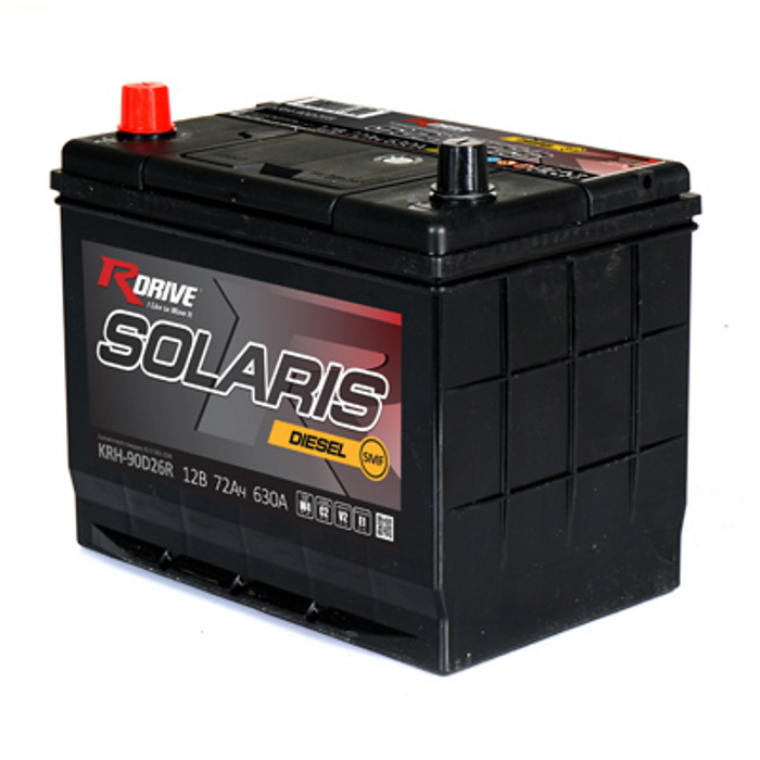 фото Аккумулятор автомобильный rdrive solaris 90d26r