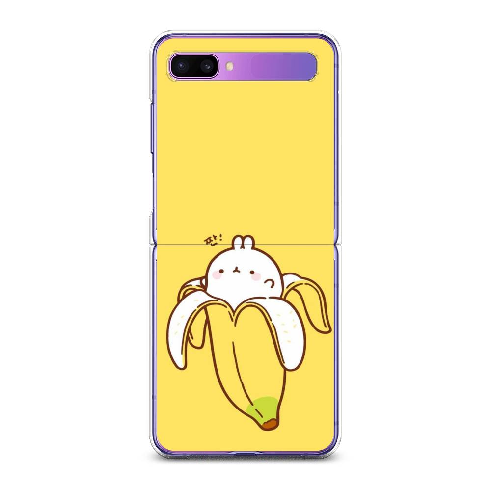 

Чехол Awog для Samsung Galaxy Z Flip 1 "Зайчик-бананчик", 2107150-2