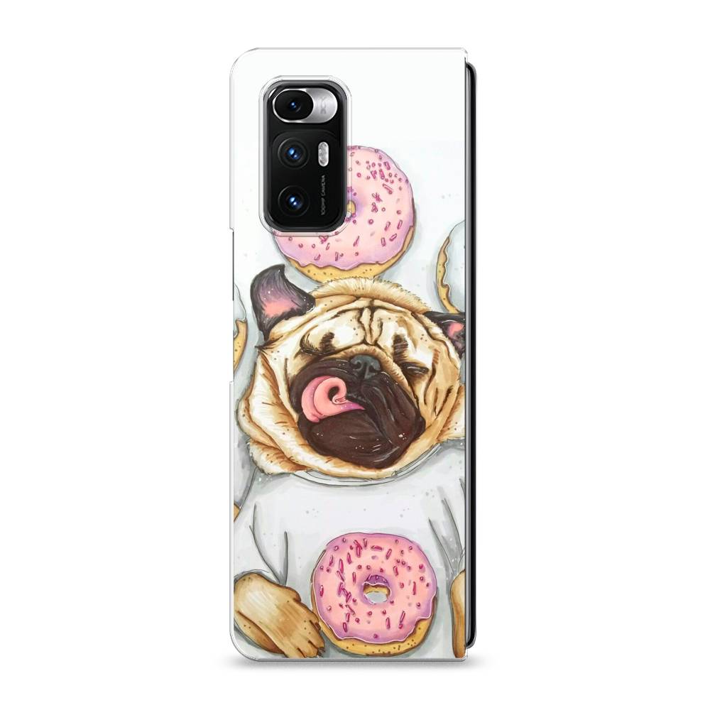 

Чехол на Xiaomi Mi Mix Fold "Счастливый мопс", Розовый;бежевый;коричневый, 314250-1