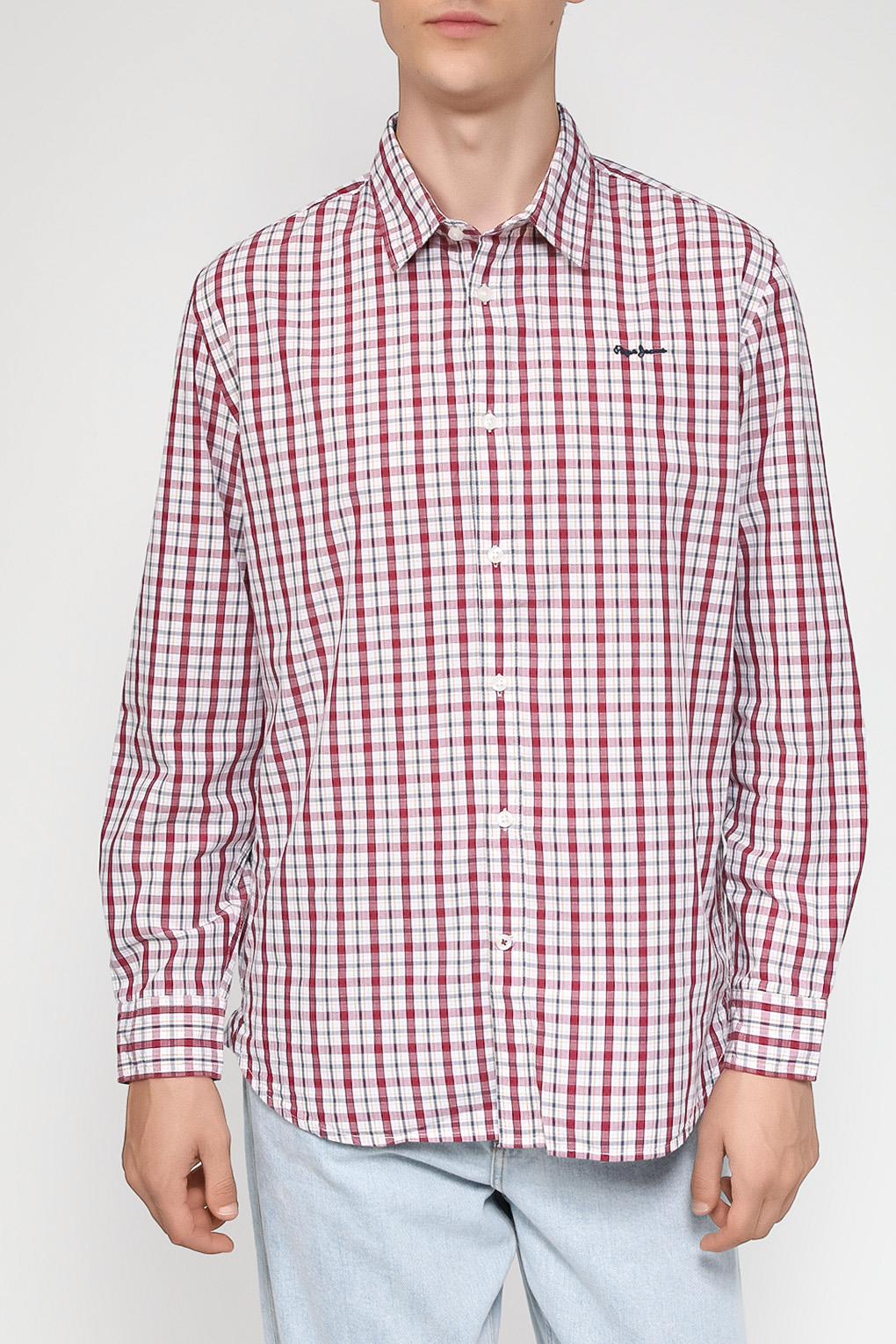 

Рубашка мужская Pepe Jeans PM308021 разноцветная 2XL, Разноцветный, PM308021