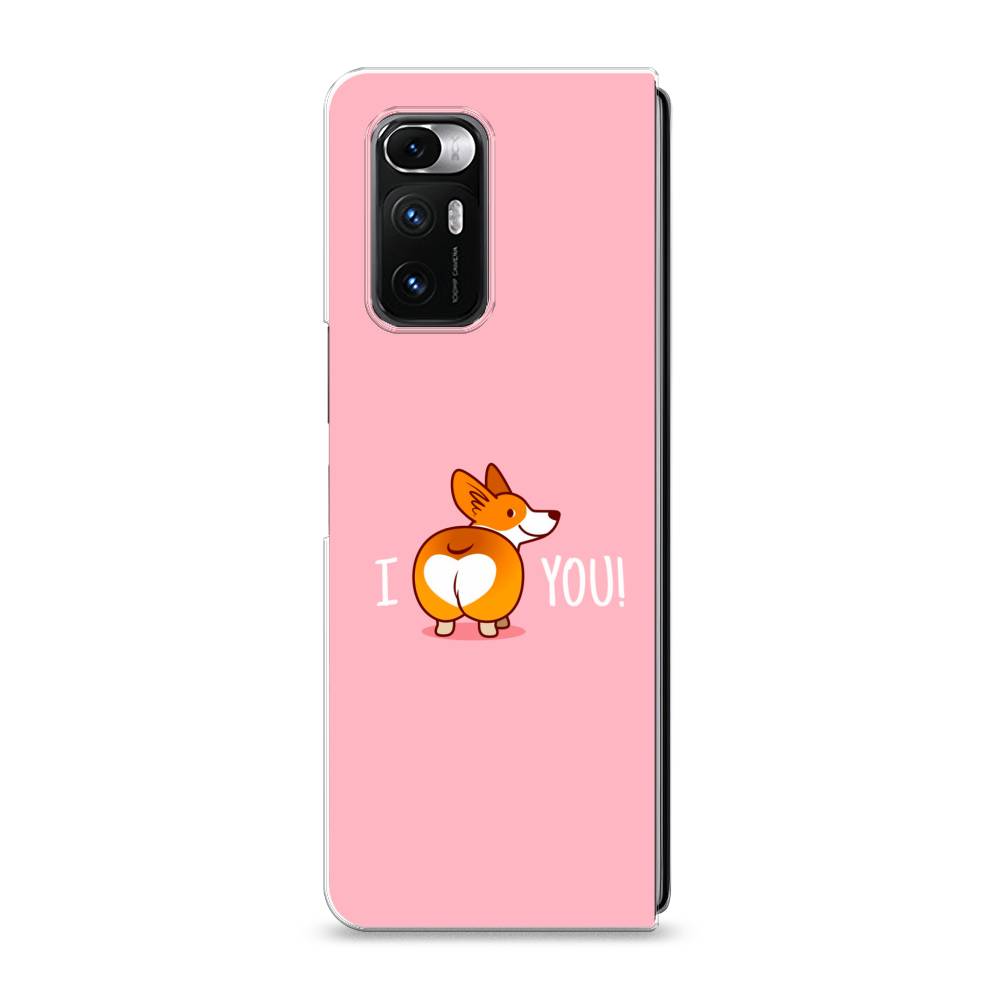 

Чехол на Xiaomi Mi Mix Fold "Корги I love you", Розовый;коричневый;белый, 314250-1