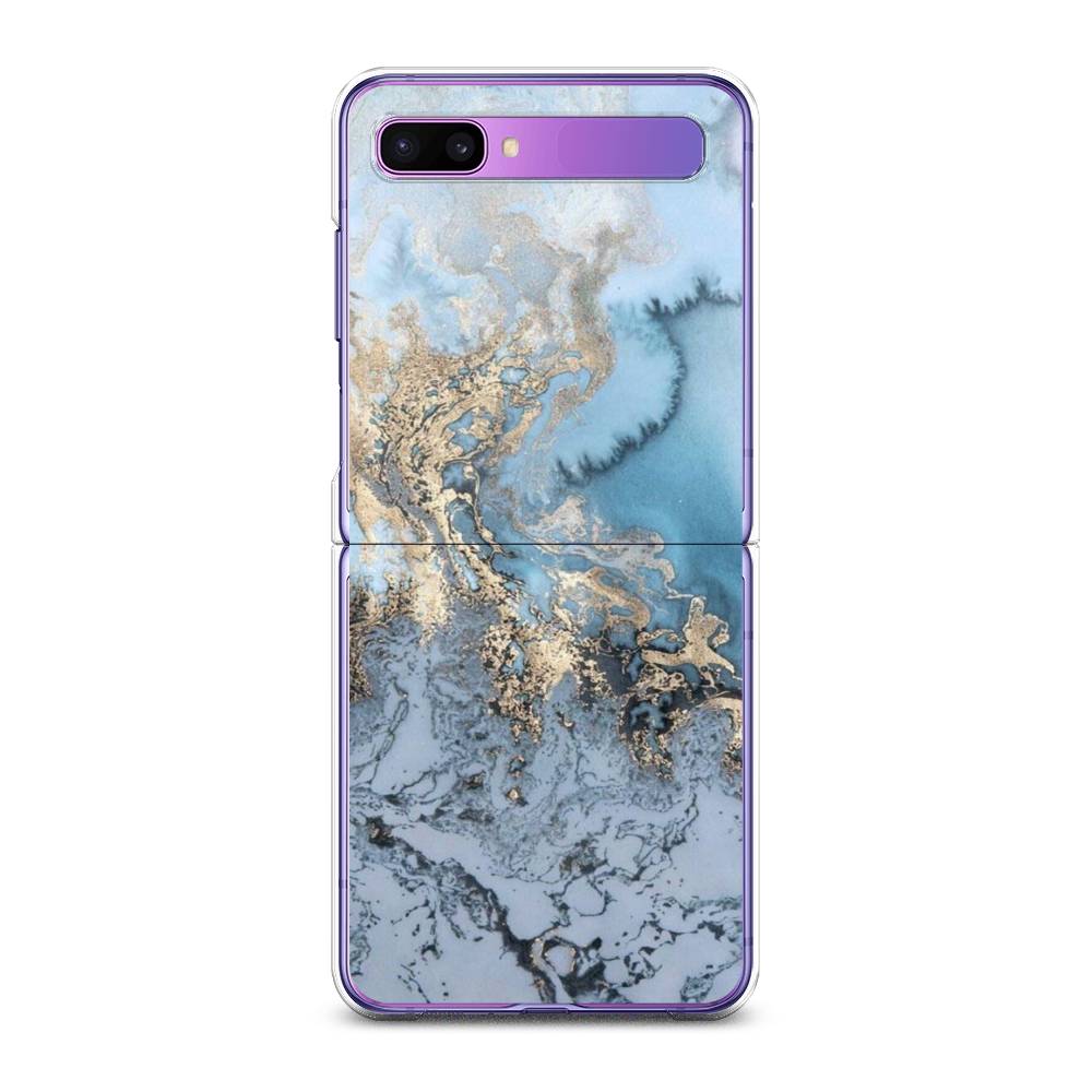 

Чехол Awog для Samsung Galaxy Z Flip 1 "Морозная лавина синяя", 2107150-3