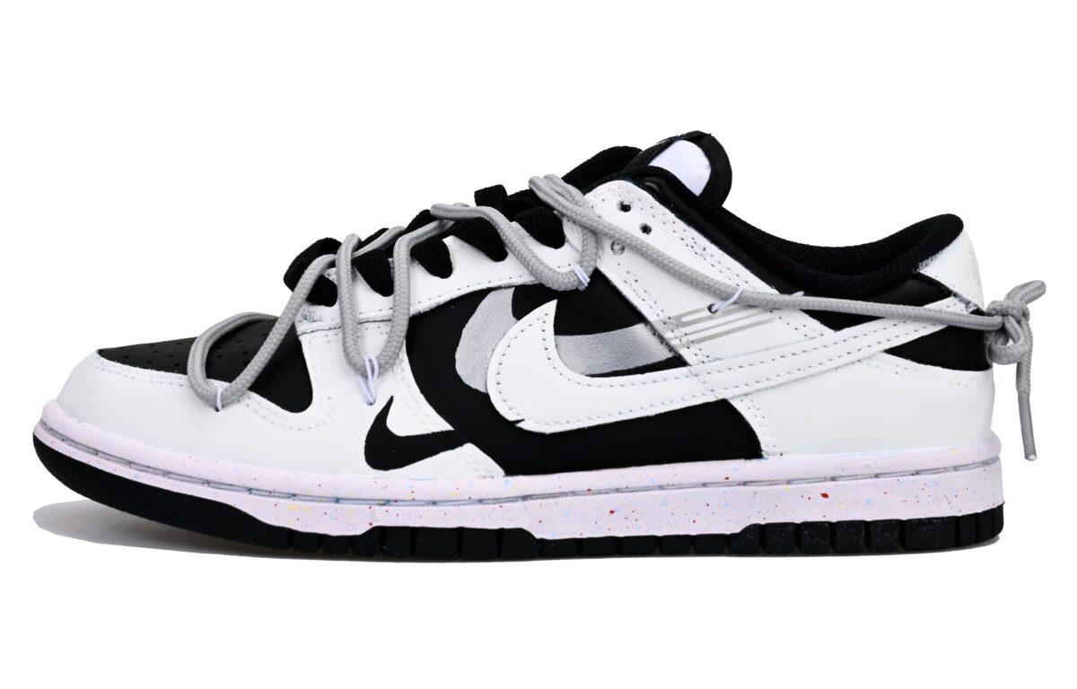 

Кеды унисекс Nike Dunk Low Multi-Colon Swoosh белые 38 EU, Белый, Dunk Low Multi-Colon Swoosh
