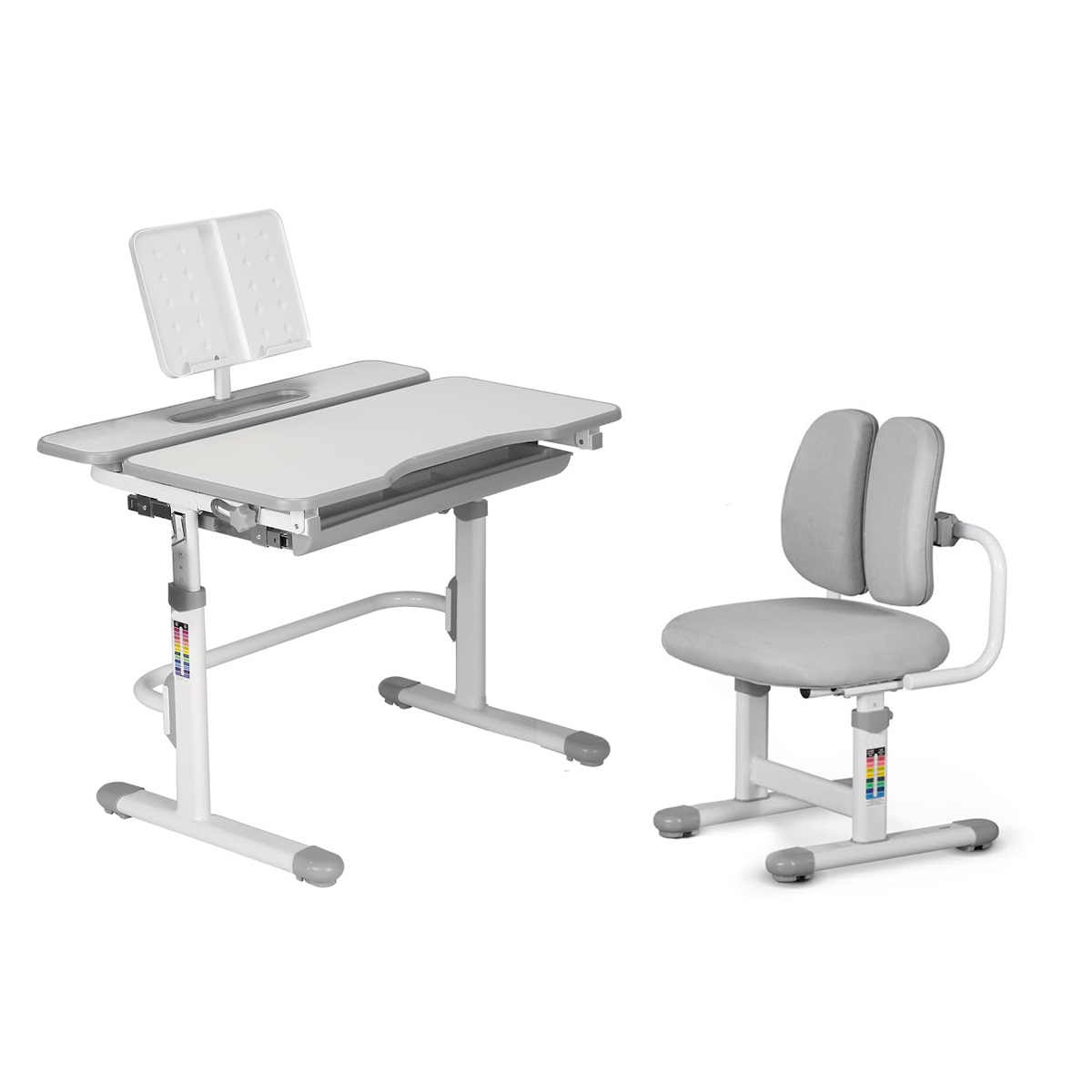 

Растущая парта и стул Cubby Freesia Grey, Crocus II Grey, 222881, Freesia + Crocus II Grey