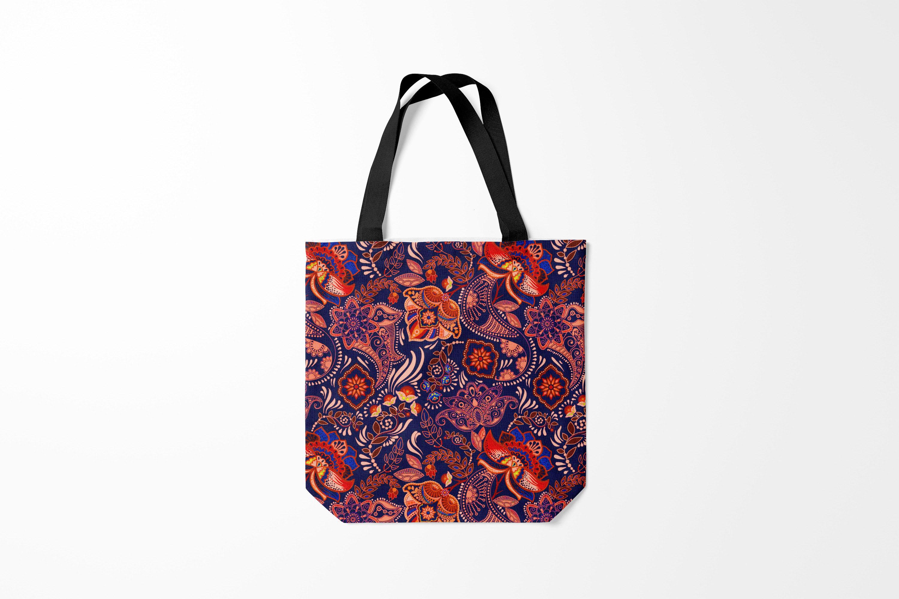 

Сумка шoппер унисекс Burnettie Разные Ornament S, фиолетовый, Разные Ornament S