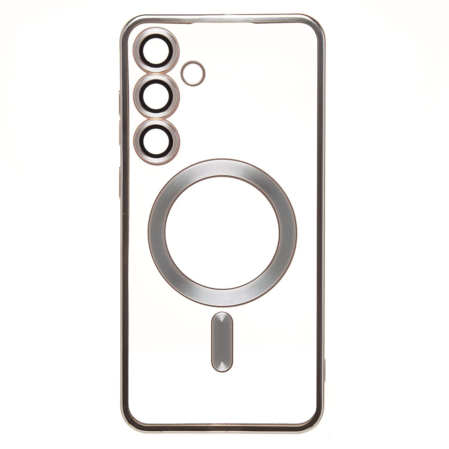 

Чехол для Samsung SM-S926B (Galaxy S24 Plus) силиконовый MagSafe 7 <серебристый>