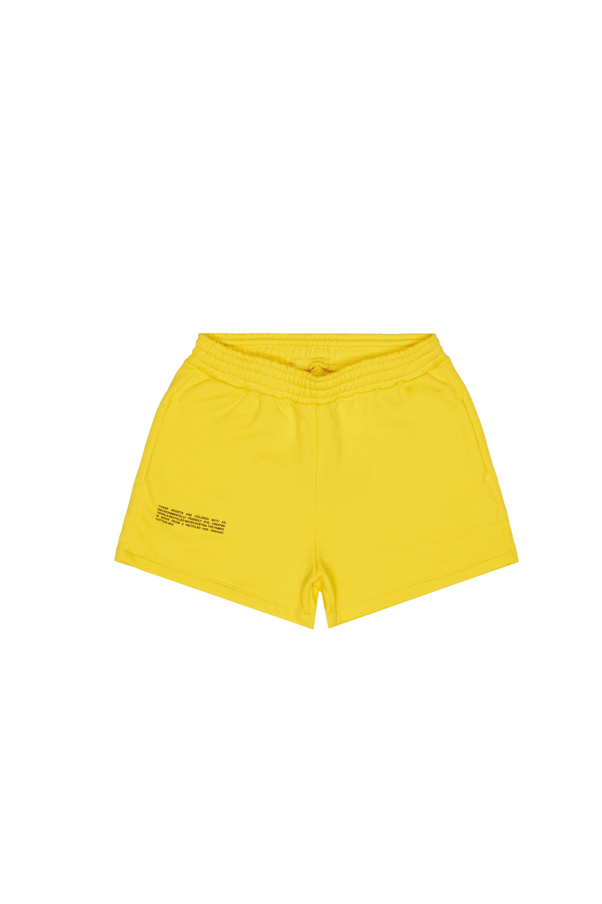 Повседневные шорты унисекс PANGAIA 260 желтые XL 6800₽