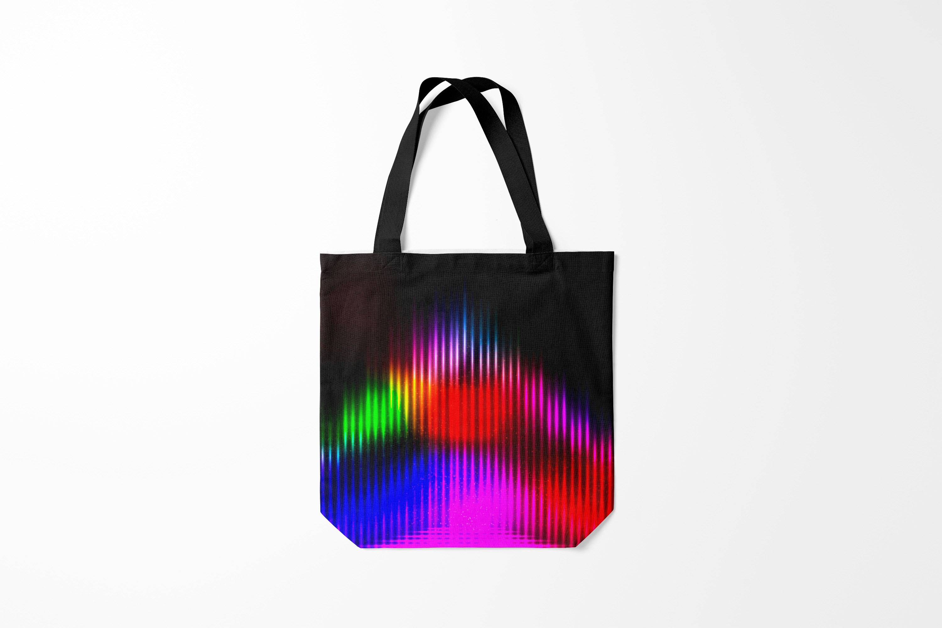 

Сумка шoппер унисекс Burnettie Разные WAVES COLOR, черный, Разные WAVES COLOR