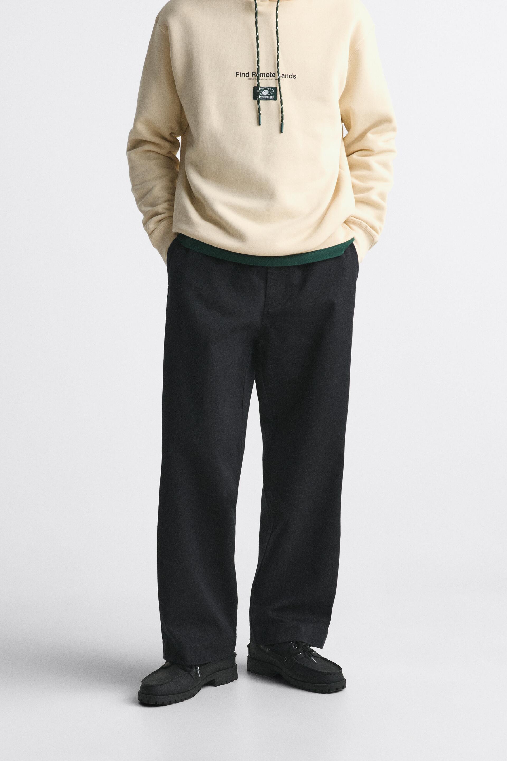 

Брюки мужские ZARA 01538407 черные 42 (доставка из-за рубежа), Черный, 01538407