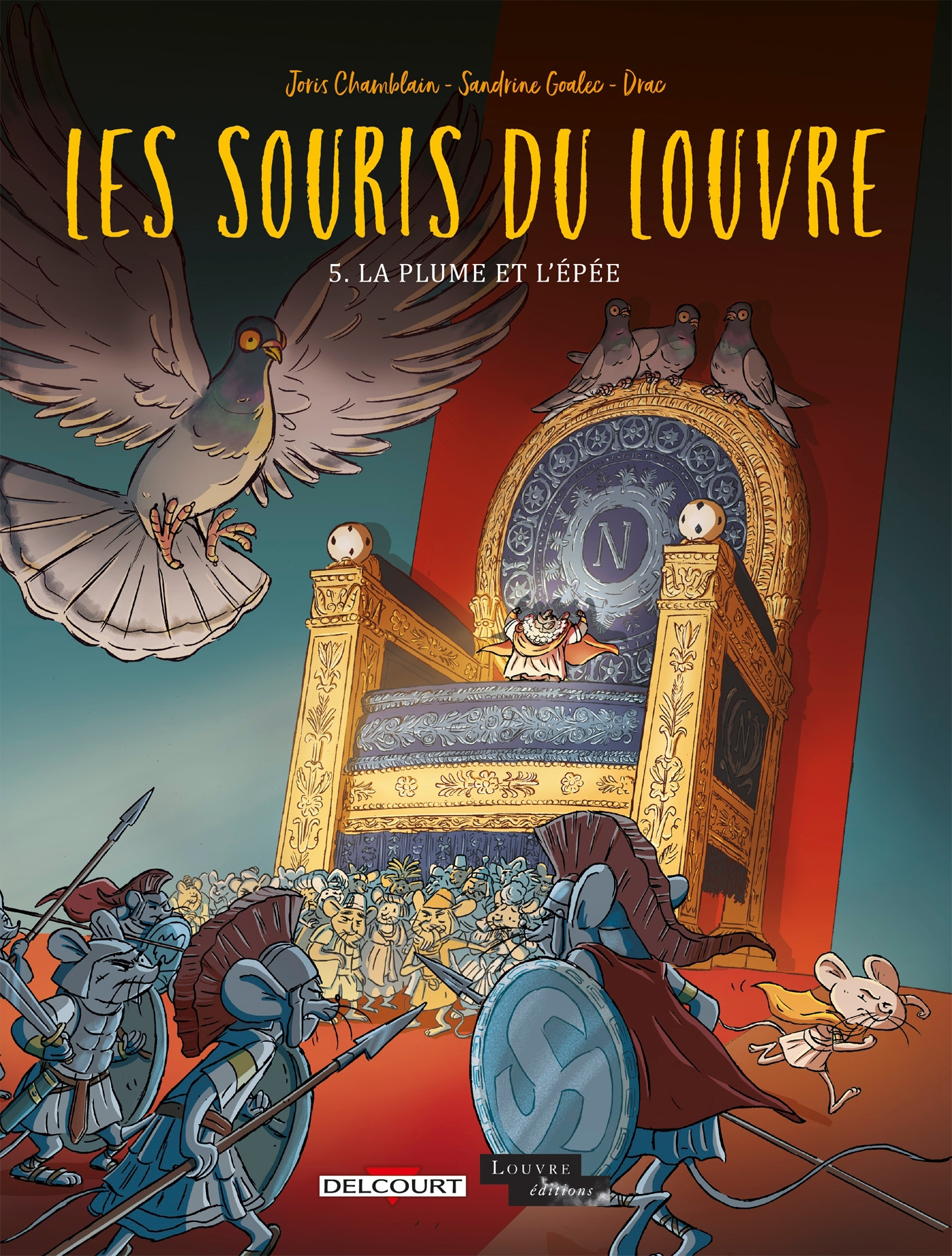 

Les Souris du Louvre Tome 5 La plume et l'pe