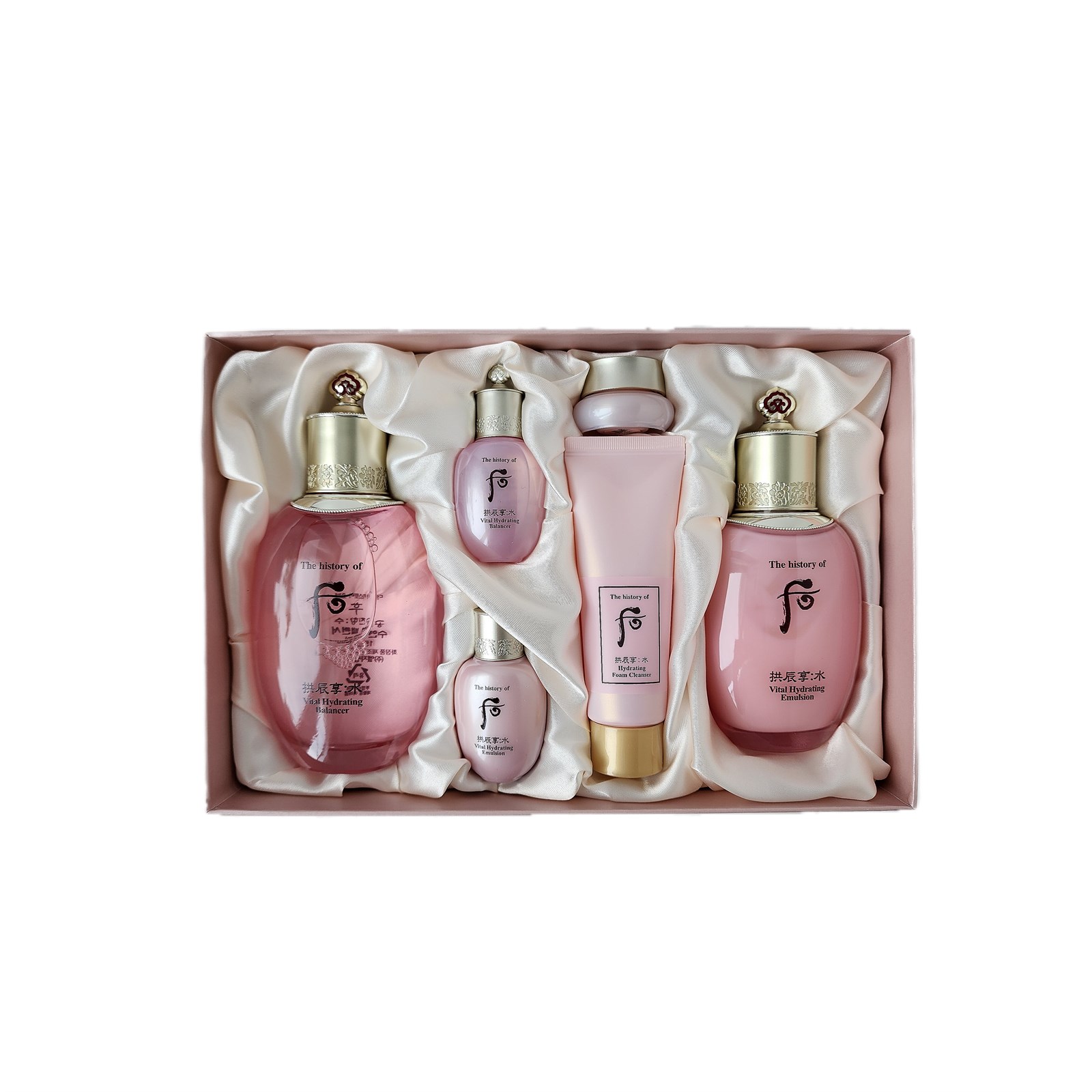 

Набор для сухой кожи лица 2pcs The History of Whoo Gongjinhyang Soo Vital Hydrating